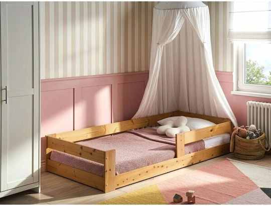Berwyn 3359 Kids Bed Single Brown for Mattress 90x200cm