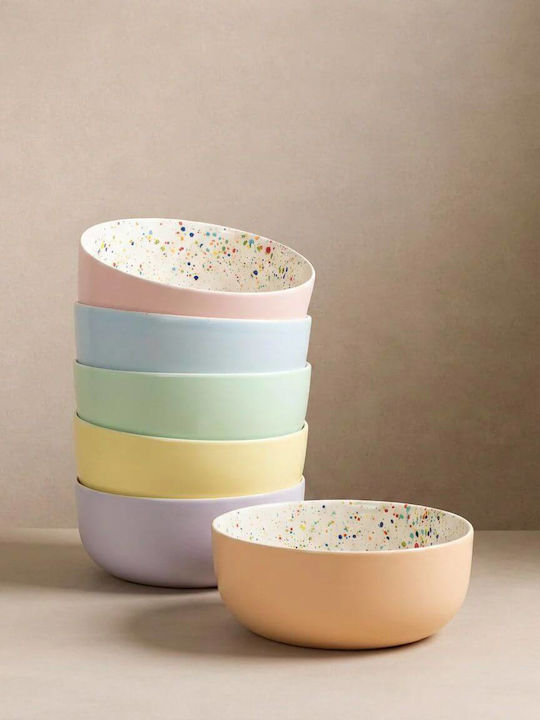 Egg Back Home Breeze Party In Bowl Salatschüssel Keramik Rosa 26x11cm