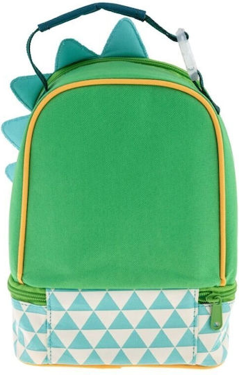 Stephen Joseph Pal Kids' Insulated Handheld Lunch Bag Multicolour Dinosaurs 17x14x24cm