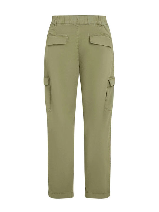 Pantalon Cargo Elastic Kaki