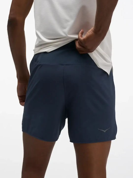 HOKA Glide Men's Sports Shorts Blue