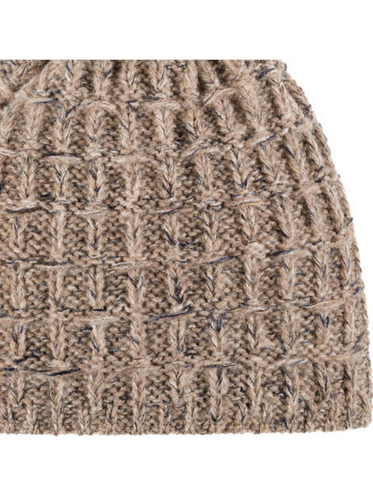 Beanie Women's Knitted Beanie in Pink Colour