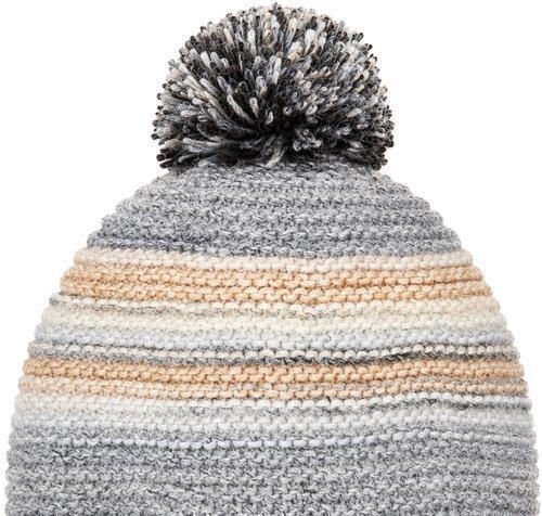 Beanie Unisex Fleece Knitted Beanie in White Colour