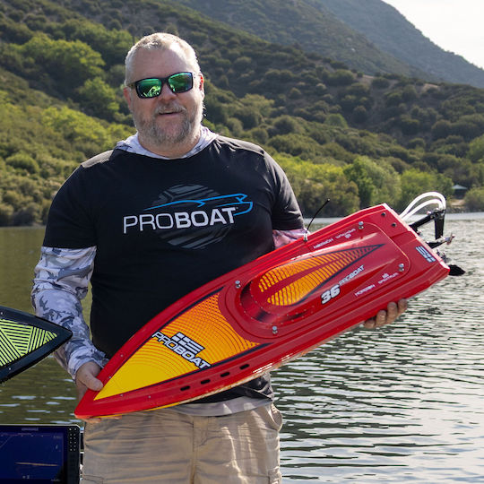 Proboat Τηλεκατευθυνόμενο Σκάφος Κόκκινο