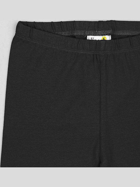 Kids Leggings Cycling Short Black