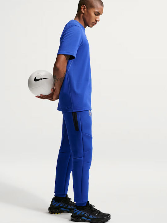 Paris Saint-Germain Tech Soccer Sweatpants Blue