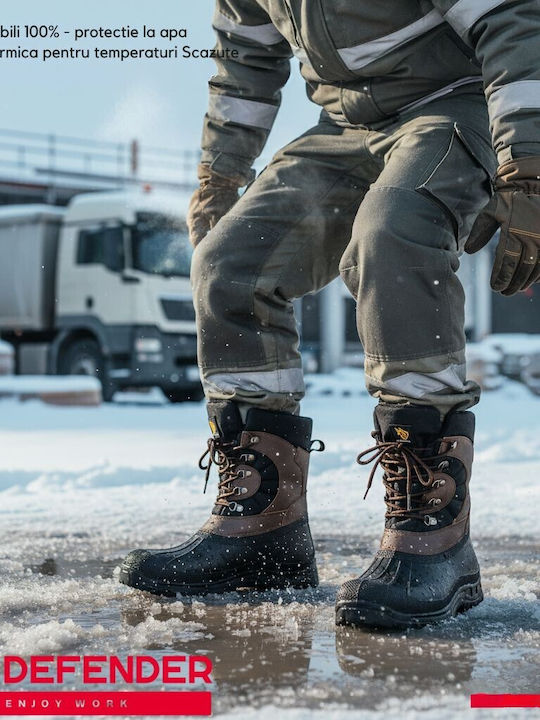 Procera Wasserdicht Stiefel Arbeit Schwarz