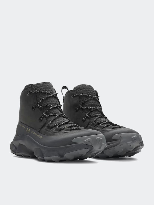 Under Armour Men's Hiking Boots Waterproof Black