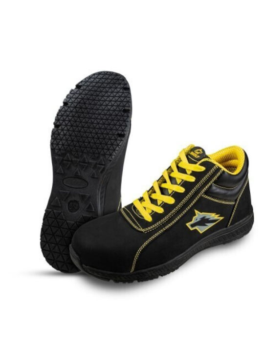 Bwolf Waterproof Cizme de Securitate Black S3 cu Certificare HI, HRO,SRC