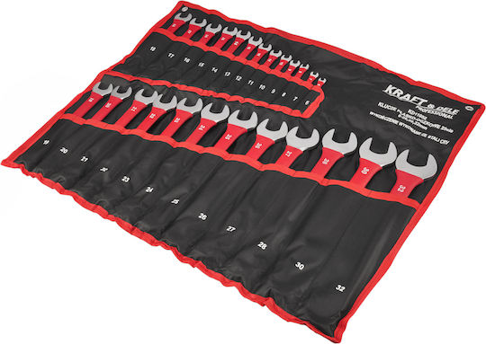 Kraft&dele Set Chei Poligonale Germane Stea 6 32 Mm 25 Bucăți