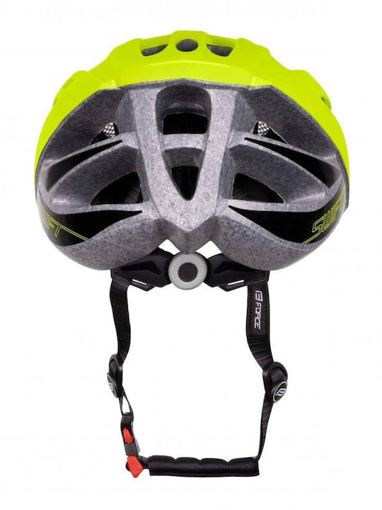 Force Swift Bicycle Helmet Yellow