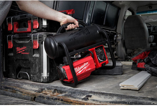 Milwaukee M18 FUEL FAC-0 Κομπρεσέρ Αέρος 68dB με Αεροφυλάκιο 7.6lt