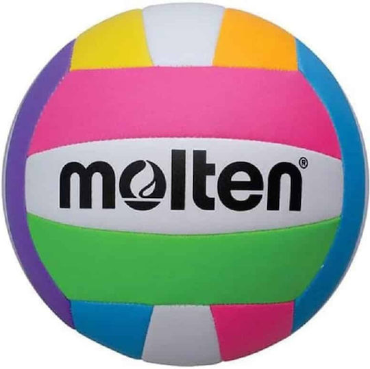 Molten Ms500-neon Minge Volei de Plajă Nr.5 Multicoloră