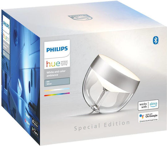 Philips Διακοσμητικό Φωτιστικό Iris Gen 4 LED RGB 10εκ.