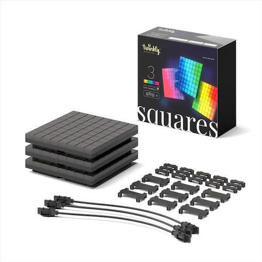 Twinkly Smart Διακοσμητικό Φωτιστικό LED RGB 3τμχ 16εκ.