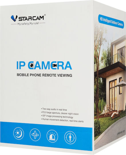 Vstarcam CS2DR IP Surveillance Camera Wi-Fi Full HD+ 3MP Waterproof with Two-Way Communication and Lens 4mm