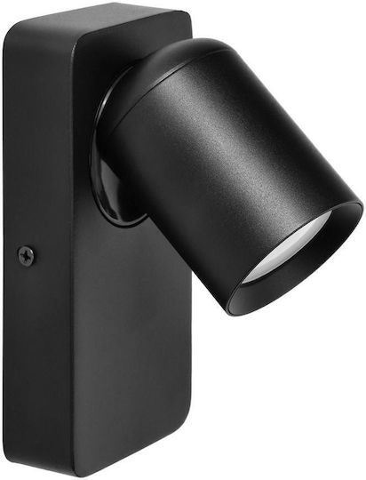 Orno Single Spot with Socket GU10 in Black Color