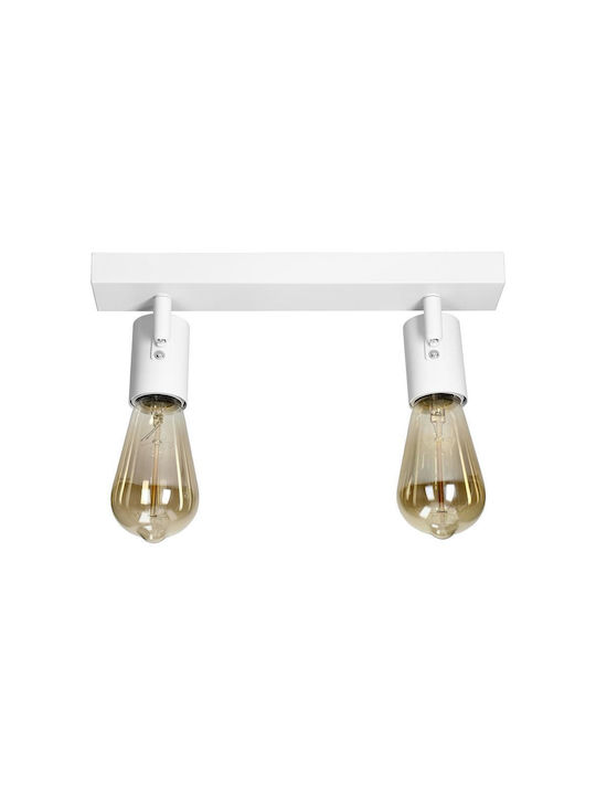 Orno Single Spot with Socket E27 in White Color