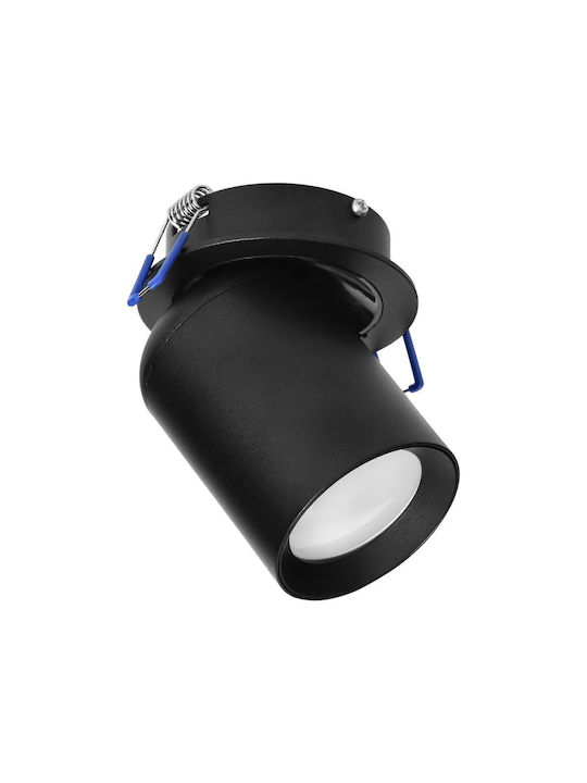 Orno Single Spot with Socket GU10 in Black Color