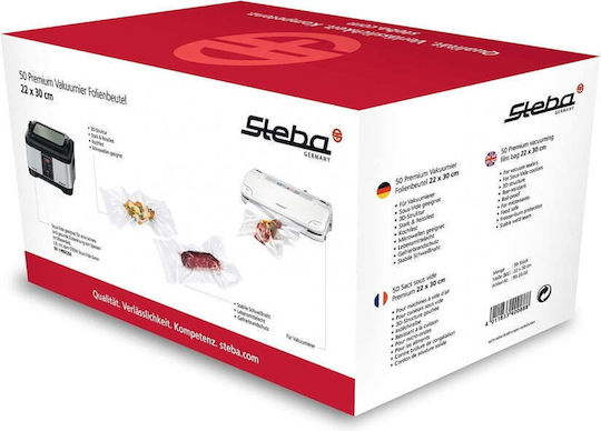Steba Σαγρέ Σακούλες για Συσκευές Vacuum 220x300mm 50τμχ