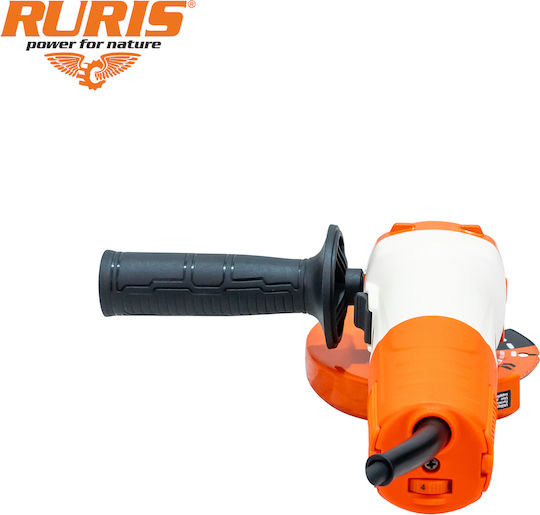 Ruris Ra1200v – Angle Grinder 1200 W 125 Mm Diamond Disc Variable Speed Power Off