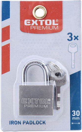 Extol Lăcăt Potcoavă cu cheie 30mm 1buc