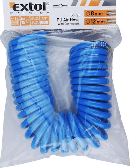 Spiral Air Hose 8m Extol Premium 8865135