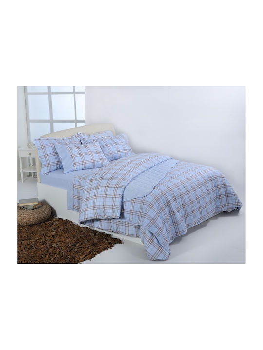 Silk Fashion Bed Sheet Set With 2 Pillowcases Super Double 230x260cm 3 Pieces