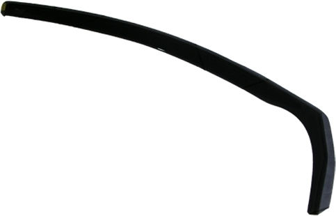 Heko Set of Windbreakers Front and Rear Car Dark Fime for Mazda 323 4pcs