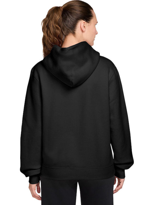 Nike Studio Fleece Αθλητικό Μπουφάν Μαύρο