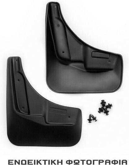 Heko Set of Windbreakers Front and Rear Car Dark Fime for Mazda Premacy 4pcs