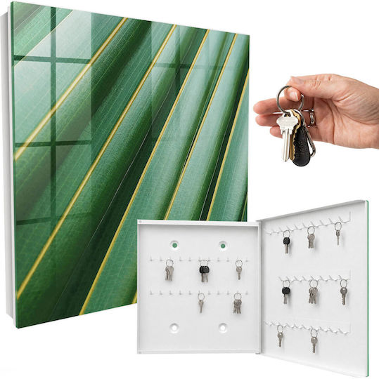 Tulup Metallic Key Hooks 50 Hooks 30x30x5cm