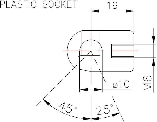 Fa Krosno Trunk Shock for Kia Rio II Hatchback