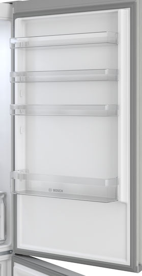 Bosch Ψυγειοκαταψύκτης 440lt Total NoFrost Υ203xΠ70xΒ66.7εκ. Inox KGN492LDF