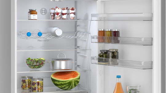 Bosch Ψυγειοκαταψύκτης 440lt Total NoFrost Υ203xΠ70xΒ66.7εκ. Inox KGN492LDF