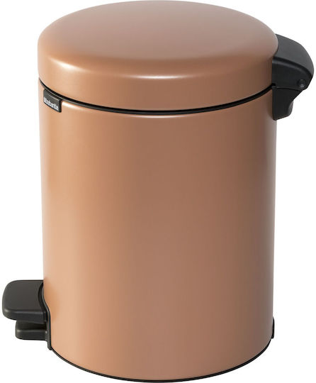 Brabantia Newicon Μεταλλικό Καλαθάκι Μπάνιου 5lt Χάλκινο