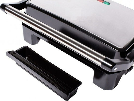 Muhler Sandwich Maker for for 2 Sandwiches Sandwiches 2000W Inox