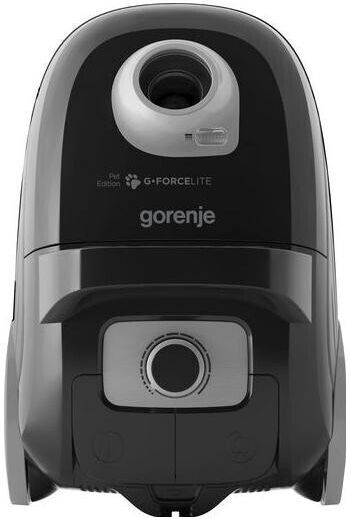 Gorenje VCEA28GLBK Ηλεκτρική Σκούπα 212W με Σακούλα 3lt Μαύρη