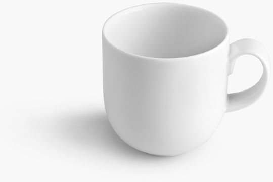 Ionia Plus Porcelain Cup White 380ml
