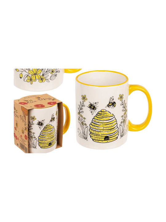 Out of the Blue Honey Ceramic White Mug 250ml
