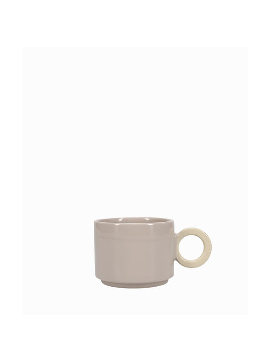 Sans Marque Ceramic Mug Gray 280ml