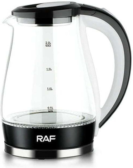 Raf Kettle 2lt 2200W Red