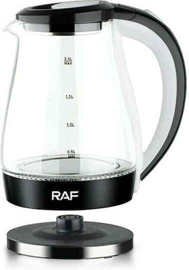 Raf Kettle 2lt 2200W Red