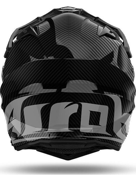 Airoh Commander 2 Full Carbon Gloss Casca Moto On-Off ECE 22.06 cu Pinlock (Membrană Antiaburire) și Sunvisor