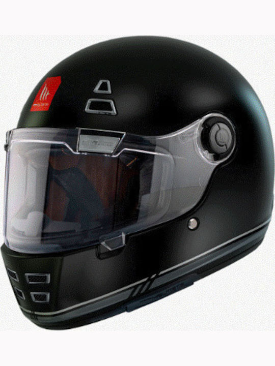 MT Jarama SV B2 Matt Motorcycle Helmet Full Face DOT / ECE 22.06 1400gr with Sunvisor