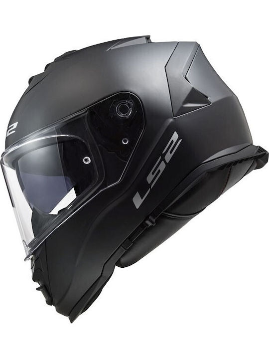 LS2 FF800 Storm II Matt Black Motorradhelm Volles Gesicht ECE 22.06 1530gr mit Pinlock und Sonnenblende