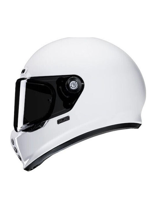 HJC V10 White Motorradhelm Volles Gesicht ECE 22.06 1380gr