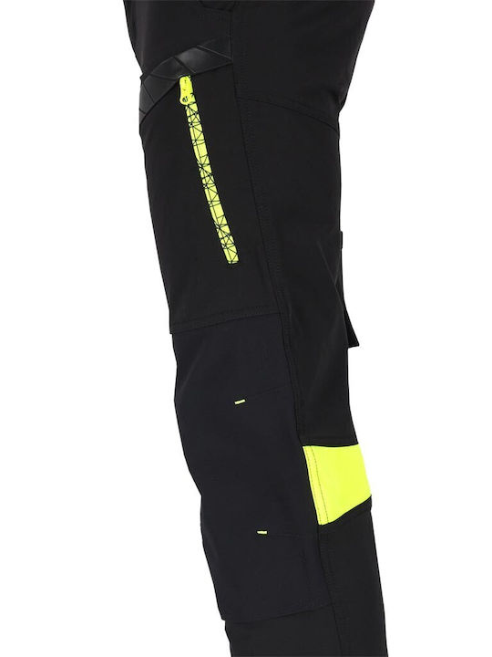Raw-Pol Pantaloni de Lucru Negru