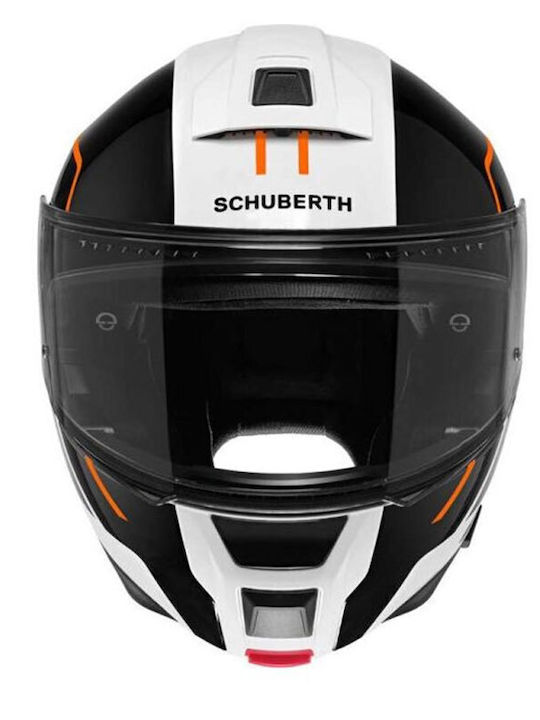 Schuberth C5 Master Orange Мотоциклетна каска Флип ъп ECE 22.06 1640гр с Sunvisor