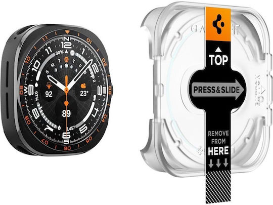 Spigen Glas.tr Ez Fit Ac Tempered Glass για το Galaxy Watch Ultra 1τμχ AGL11758